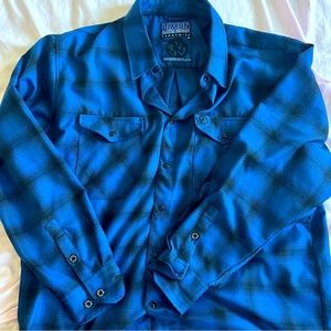 Blue PENNYWISE EDITION FLANNEL.